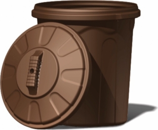 Бак мусорный 80 л