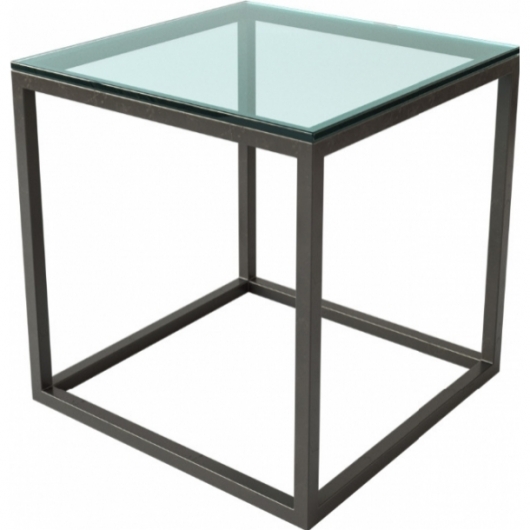 Журнальный стол Cube 45 Black glass в аренду