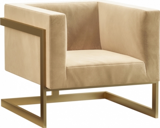 Кресло Andrian Beige бежевого цвета в аренду